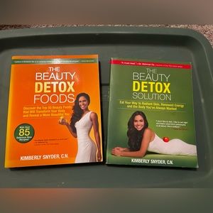 Beauty detox books by Kimberly Snyder.No markings in book.Selling together